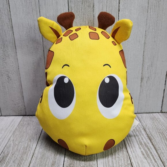 Little Tikes Hand Puppet Giraffe Plush Stuffed Animal Toy Yellow 8'' Tall - Picture 1 of 7